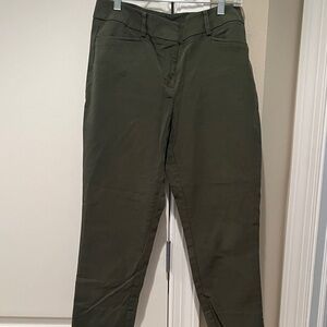LOFT Dark Green Pants